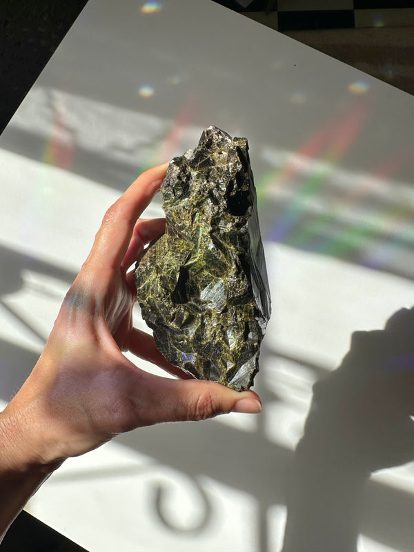 Epidote Chunk Crystal