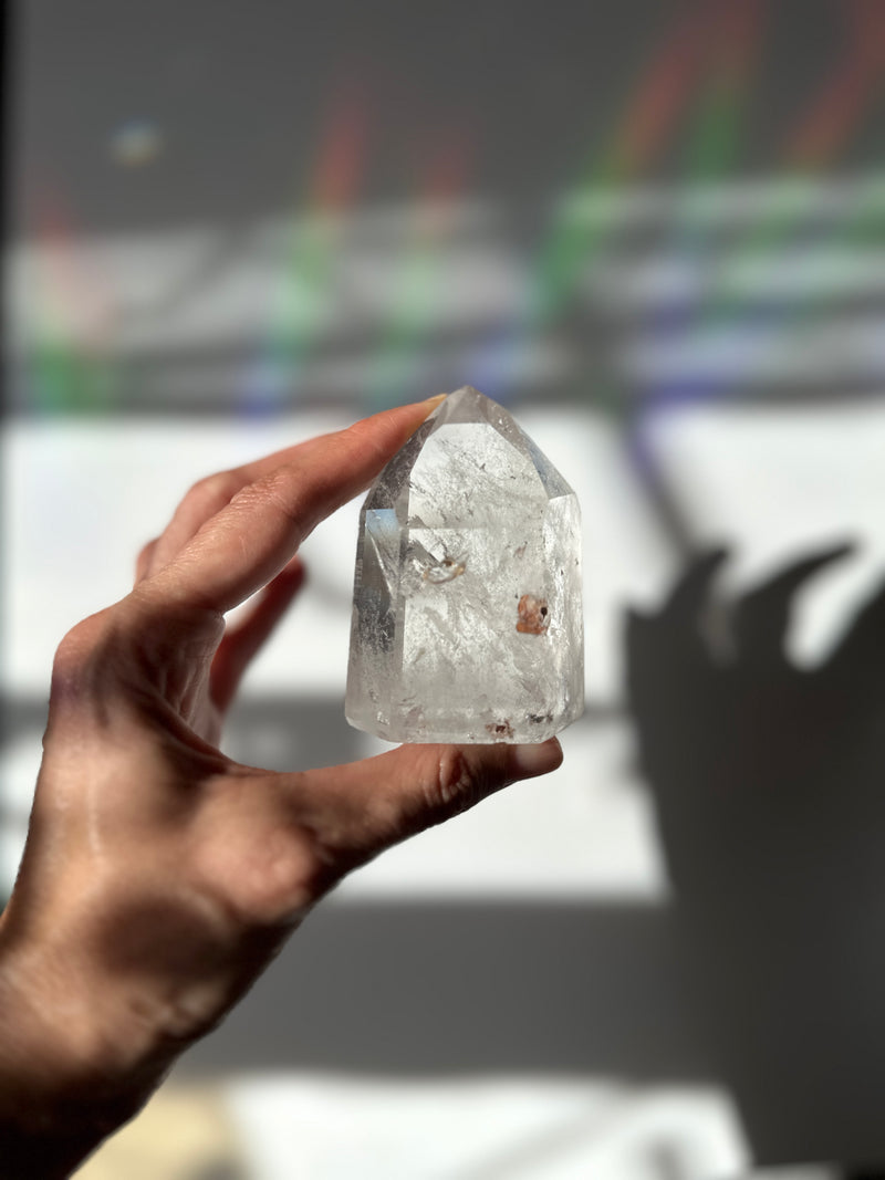 Clear Quartz Crystal Tower